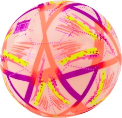 Gumijasta žoga z vzorci, oranžna, 24 cm