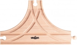 Železniški razcep »T« za lesene vlakovne proge