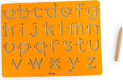 Tabla za vadbo pisanja malih črk Viga