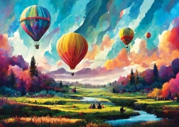 Sestavljanka ART PUZZLE Dolina snov 260 kosov