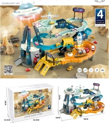 kozmični marsovski tobogan z vozili