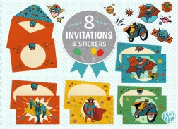 DJECO darilni komplet vabil Superjunaki