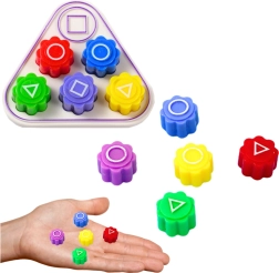 Kocke Gonggi Squid Game s trikotnim stojalom