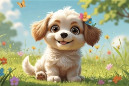 Trefl puzzle kužek 60 koščkov