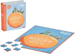 Petit Collage sestavljanka Jakob in velikanska breskev – 100 koščkov