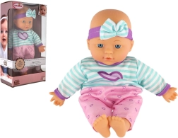 Lutka dojenček z mehkim telesom, 30 cm, v škatli