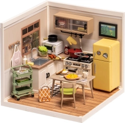 Robotime miniaturna hišica Kuhinjica Happy Meals