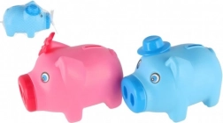 Plastični hranilnik pujsek 16 × 12 cm, 2 barvi