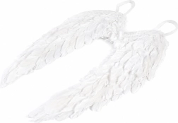 Angelska krila s perjem 55 cm