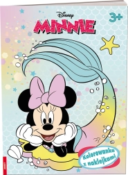 Disney Minnie – pobarvanke z nalepkami