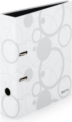 Vzvodni arhivator A4, laminiran v beli barvi