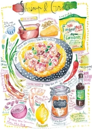 Sestavljanka kozice z zdrobom 1000 koščkov MAGNOLIA