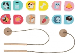 Cubika Kaj jemo – nizalni leseni set