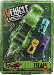 Krokodilja izstreljevalna steza z avtomobilčki