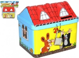 Hranilnica Krtek hiška z ključavnico