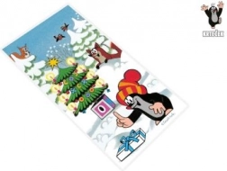 Vrečka KRTEČEK božič 21 × 40 cm