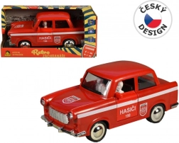 Retro gasilski avto na vztrajnik