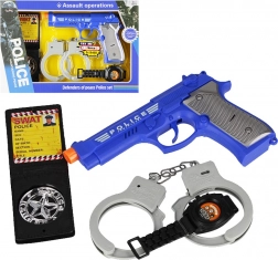 Policijski set s svetlobo in zvokom