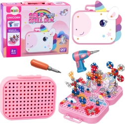 Kreativni sestavljanka Enorog z vrtalnikom