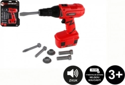 Akumulatorski vrtalnik s pripomočki na baterije