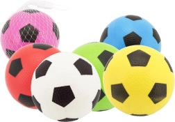 Teddies gumijasta nogometna žoga 12 cm – 1 kos