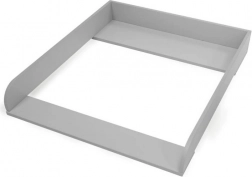 previjalna mizica siva – lesen nastavek združljiv z IKEA