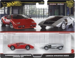 Hot Wheels premium dvojni paket avtomobilčkov – Lancia in Lamborghini 1:64