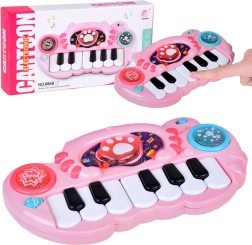 Interaktivne otroške klaviature v obliki mucke z lučkami in melodijami