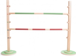 Lesena atletična ovira za trening skokov