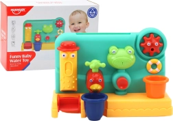 Otroška kopalna igrača fontana z žabico in mlinčkom