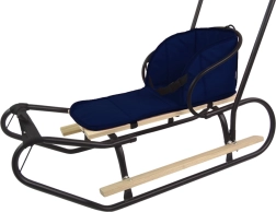 Sankaška blazina Soft Three Fasteners Navy Blue