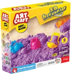 ART CRAFT kinetični pesek z živalmi 500 g
