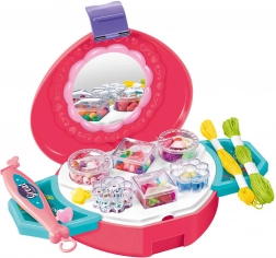 komplet za izdelavo zapestnic v torbici 19 cm