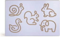 Izmenljiv panel z živalmi