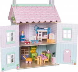 Le Toy Van lesena hiška za punčke Sweetheart Cottage