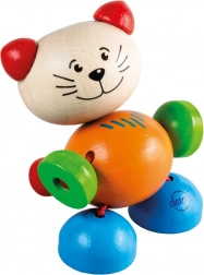 Detoa lesena mucka na elastiki