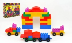 stavebnica LORI 4 plastična, 100 kosov