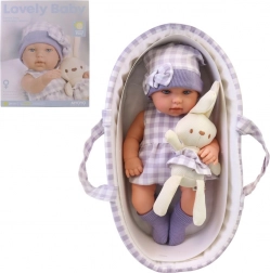 Punčka z živalco 33 cm