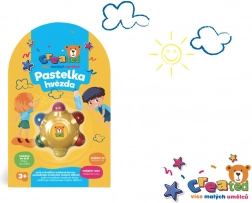 Voščenke v obliki zvezde, 6 barv