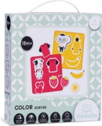 Gagagu spoznavanje barv – lesene izobraževalne sestavljanke za otroke