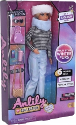 Lutka manekenka z dodatki 29 cm