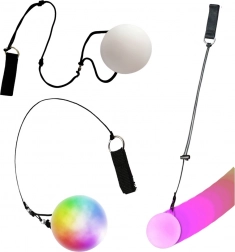 Svetleča LED krogla za žongliranje