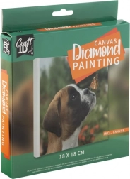 Grafix Diamantno slikanje Kužek 18x18 cm