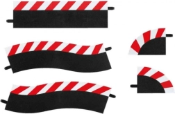 zunanje obrobe za pit lane za steze carrera evolution/digital 132/124, komplet 5 kosov
