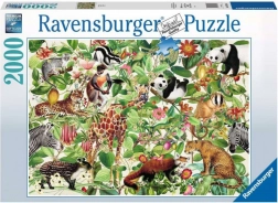 Ravensburger Puzzle Džungla 2000 kosov