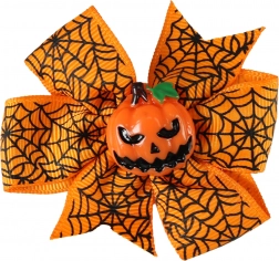 Sponka za lase Oranžna Buča