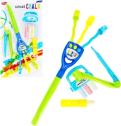 Kreativni komplet kred za 4 barve s priborom