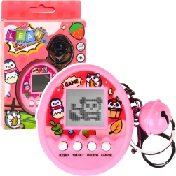 Tamagotchi obesek Pet Egg rožnat – elektronska igra za otroke