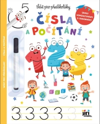 Zvezek za predšolske otroke Številke in računanje
