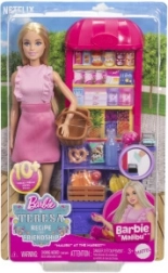 Barbie Malibu nakupovalni igralni set s punčko